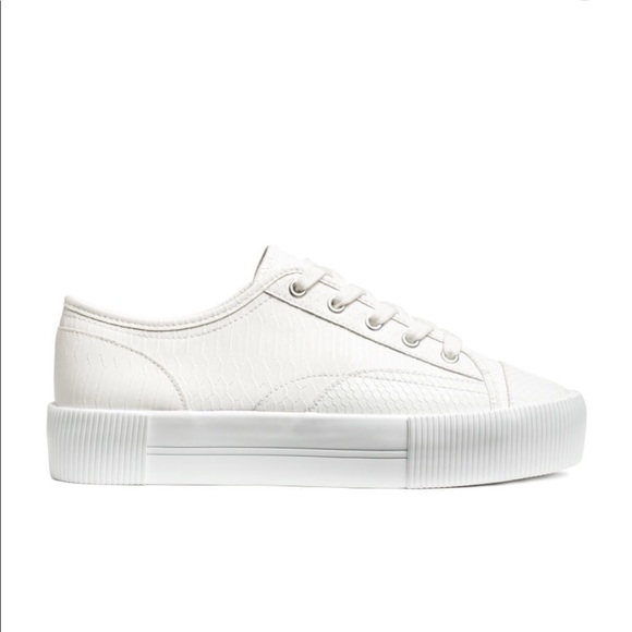 Divided Shoes Hm White Platform Sneakers Poshmark